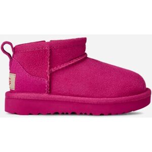 UGG® Toddlers' Classic Ultra Mini Sheepskin Classic Boots in Dark Peony, Size 8T