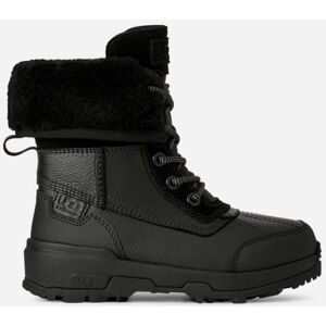 UGG® Toddlers' Adirondack Boot XXV Leather Boots in Black, Size 6K