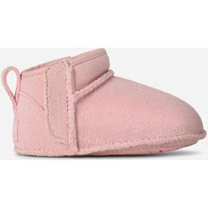 UGG® Infants' Baby Classic Ultra Mini Dazzle Suede Classic Boots in Ribbon Candy, Size 12-18 mos