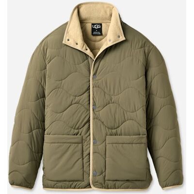 UGG® Men's Jareth Jacket in Burnt Olive, Size XL UGG® Men's Jareth Jacket in Burnt Olive, Size XL