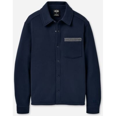 UGG® Men's Tasman Shirt Jacket in Mariner, Size M UGG® Men's Tasman Shirt Jacket in Mariner, Size M