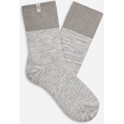 UGG® Women's Rib Knit Slouchy Quarter Knit/Recycled Materials in Seal UGG® Women's Rib Knit Slouchy Quarter Knit/Recycled Materials in Seal