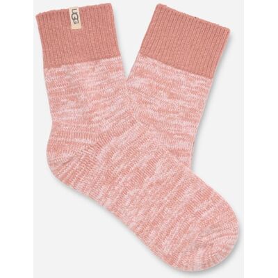 UGG® Women's Rib Knit Slouchy Quarter Knit/Recycled Materials in Blush UGG® Women's Rib Knit Slouchy Quarter Knit/Recycled Materials in Blush