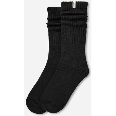 UGG® Women's Tyla Slouchy Crew II Cotton Blend in Tar UGG® Women's Tyla Slouchy Crew II Cotton Blend in Tar