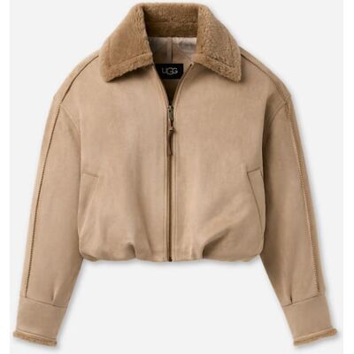 UGG® Women's Coleta Bubble Jacket in Sand, Size L UGG® Women's Coleta Bubble Jacket in Sand, Size L