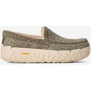 UGG® Men's Ascot Wrap Tech Suede Shoes in Moss Green/Buffed, Size 10