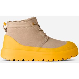 UGG® Men's Neumel Weather Hybrid Suede/Waterproof Classic Boots in Mustard Seed/Summer Wheat, Size M 11/W 12