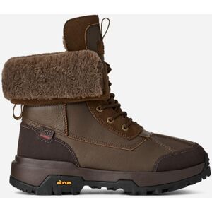 UGG® Men's Adirondack Boot XXV Leather Boots in Dark Toffee, Size 17