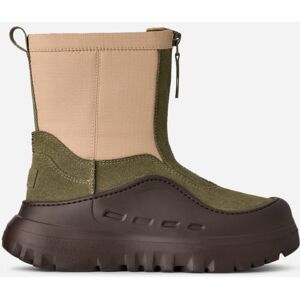 UGG® Men's PeakMod Boot Suede/Textile Boots in Burnt Olive/Mustard Seed, Size 5