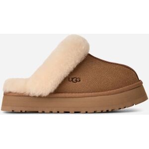 UGG® Women's Disquette Sheepskin Slippers in Chestnut, Size 9 UGG® Women's Disquette Sheepskin Slippers in Chestnut, Size 9