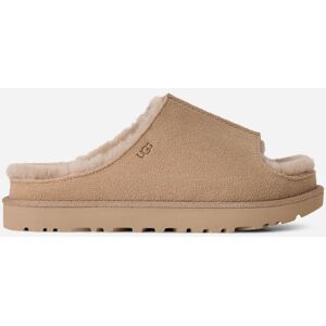 UGG® Women's Greenport Slide Sheepskin Slippers in Sand, Size 11 UGG® Women's Greenport Slide Sheepskin Slippers in Sand, Size 11