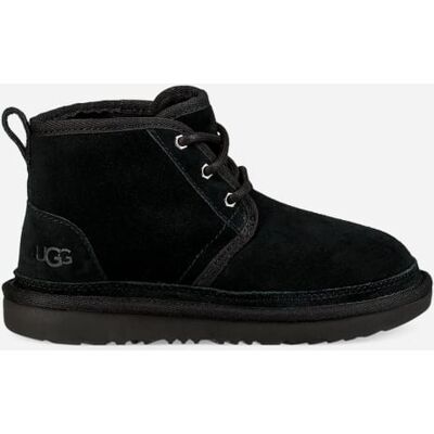 UGG® Kids' Neumel II Suede Classic Boots in Black/, Size 2K UGG® Kids' Neumel II Suede Classic Boots in Black/, Size 2K
