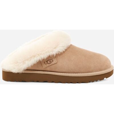 UGG® Women's ClUGG®ette Sheepskin Slippers in Sand, Size 7 UGG® Women's ClUGG®ette Sheepskin Slippers in Sand, Size 7