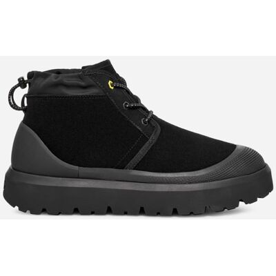 UGG® Men's Neumel Weather Hybrid Suede/Waterproof Classic Boots in Black/Black, Size 12 UGG® Men's Neumel Weather Hybrid Suede/Waterproof Classic Boots in Black/Black, Size 12