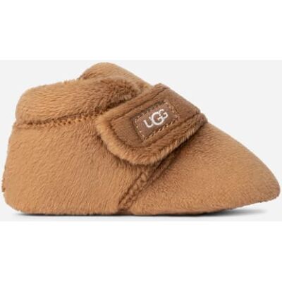 UGG® Infants' Bixbee Terry Cloth Bootie in Chestnut, Size 12-18 mos UGG® Infants' Bixbee Terry Cloth Bootie in Chestnut, Size 12-18 mos