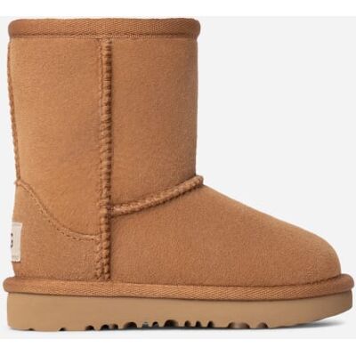 UGG® Toddlers' Classic II Sheepskin Classic Boots in Brown/, Size 8T UGG® Toddlers' Classic II Sheepskin Classic Boots in Brown/, Size 8T