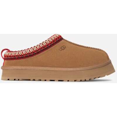 UGG® Kids' Tazz Suede Slippers in Chestnut, Size 5K UGG® Kids' Tazz Suede Slippers in Chestnut, Size 5K