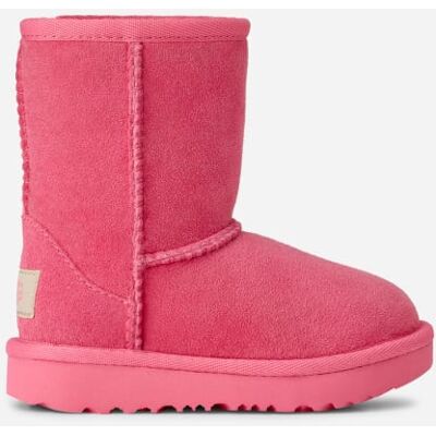 UGG® Toddlers' Classic II Sheepskin Classic Boots in Pink Bloom, Size 6T UGG® Toddlers' Classic II Sheepskin Classic Boots in Pink Bloom, Size 6T