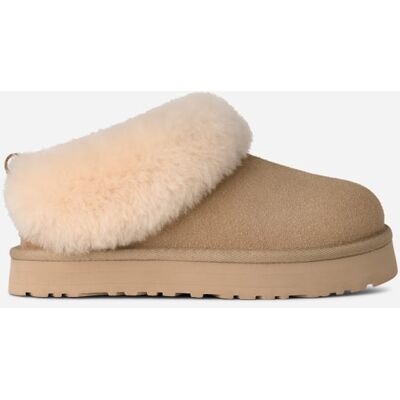UGG® Kids' Tazzelle Sheepskin Slippers in Mustard Seed, Size 2K UGG® Kids' Tazzelle Sheepskin Slippers in Mustard Seed, Size 2K