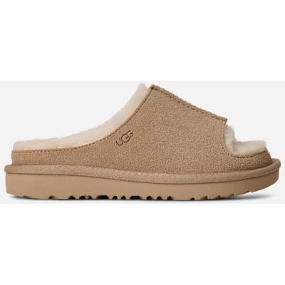 UGG® Kids' Greenport Slide Sheepskin Slippers in Sand, Size 13K UGG® Kids' Greenport Slide Sheepskin Slippers in Sand, Size 13K