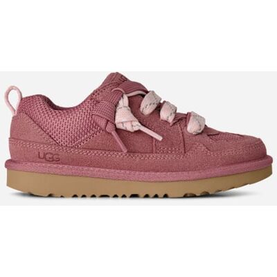 UGG® Kids' Lo Lowmel Suede/Textile Shoes in Horizon Pink, Size 2K UGG® Kids' Lo Lowmel Suede/Textile Shoes in Horizon Pink, Size 2K