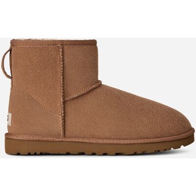 UGG® Men's Classic Mini Sheepskin Classic Boots in Brown/, Size 8 UGG® Men's Classic Mini Sheepskin Classic Boots in Brown/, Size 8