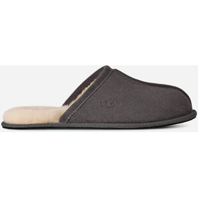 UGG® Men's Scuff Sheepskin Backless Slipper in Dark Grey, Size 13 UGG® Men's Scuff Sheepskin Backless Slipper in Dark Grey, Size 13