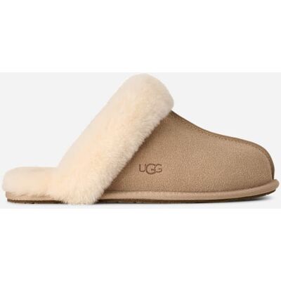 UGG® Women's Scuffette II Suede Sheepskin Slipper in Sand, Size 12 UGG® Women's Scuffette II Suede Sheepskin Slipper in Sand, Size 12