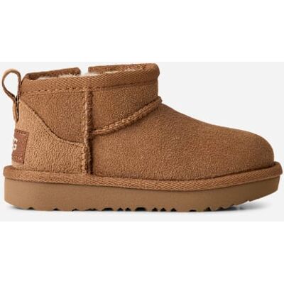 UGG® Toddlers' Classic Ultra Mini Sheepskin Classic Boots in Chestnut, Size 12T UGG® Toddlers' Classic Ultra Mini Sheepskin Classic Boots in Chestnut, Size 12T