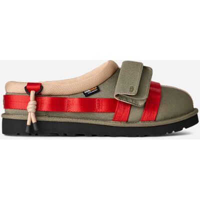UGG® Men's Tasman Wildwood Sheepskin Slippers in Burnt Olive/Red Pepper, Size 8 UGG® Men's Tasman Wildwood Sheepskin Slippers in Burnt Olive/Red Pepper, Size 8