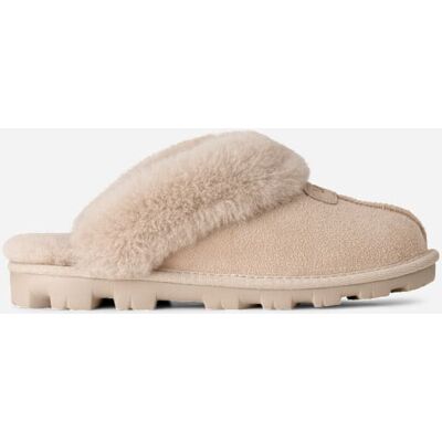 UGG® Women's Coquette Durable Sheepskin Slipper in Moonlight, Size 8 UGG® Women's Coquette Durable Sheepskin Slipper in Moonlight, Size 8