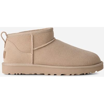 UGG® Women's Classic Ultra Mini Sheepskin Classic Boots in Moonlight, Size 7 UGG® Women's Classic Ultra Mini Sheepskin Classic Boots in Moonlight, Size 7