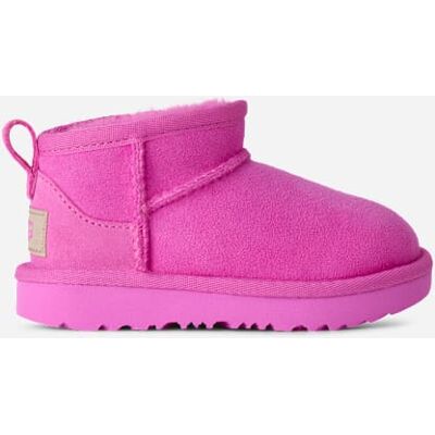 UGG® Toddlers' Classic Ultra Mini Sheepskin Classic Boots in Bright Fuchsia, Size 10T UGG® Toddlers' Classic Ultra Mini Sheepskin Classic Boots in Bright Fuchsia, Size 10T