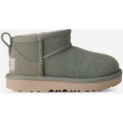 UGG® Toddlers' Classic Ultra Mini Sheepskin Classic Boots in Shaded Clover, Size 8T UGG® Toddlers' Classic Ultra Mini Sheepskin Classic Boots in Shaded Clover, Size 8T