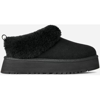 UGG® Women's Tazzelle Sheepskin Slippers in Black, Size 8 UGG® Women's Tazzelle Sheepskin Slippers in Black, Size 8