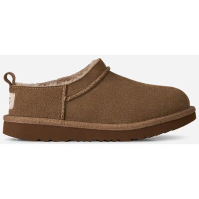 UGG® Kids' Classic Micro Sheepskin Classic Boots in Light Bronze, Size 3K UGG® Kids' Classic Micro Sheepskin Classic Boots in Light Bronze, Size 3K