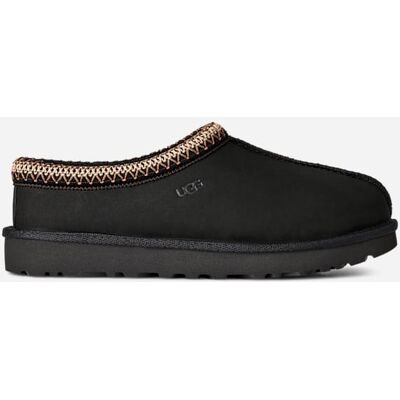 UGG® Women's Tasman Nubuck Sheepskin Slippers in Black, Size 6 UGG® Women's Tasman Nubuck Sheepskin Slippers in Black, Size 6