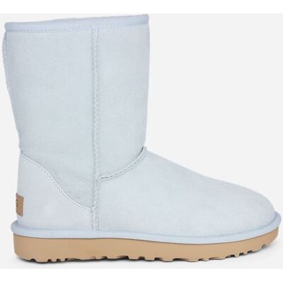 UGG® Women's Classic Short II Sheepskin Classic Boots in Sky Blue, Size 10 UGG® Women's Classic Short II Sheepskin Classic Boots in Sky Blue, Size 10