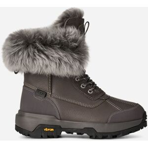 UGG® Women's Adirondack Boot XXV Chalet Sheepskin Boots in Charcoal, Size 8