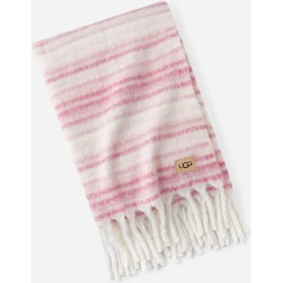 UGG® Joana Throw 50"x70" Blankets in Crème/Dusty Orchid UGG® Joana Throw 50"x70" Blankets in Crème/Dusty Orchid