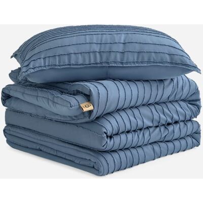 UGG® Devon Texture Comf Set T/TXL Bedding in Tahoe Blue UGG® Devon Texture Comf Set T/TXL Bedding in Tahoe Blue
