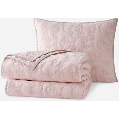 UGG® Botanic Quilt Set T/TXL Bedding in Himalayan Salt/Cameo Rose UGG® Botanic Quilt Set T/TXL Bedding in Himalayan Salt/Cameo Rose