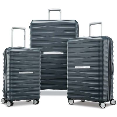 Voltage Dlx 3 Piece Set Grey Luggage Set from Samsonite Voltage Dlx 3 Piece Set Grey Luggage Set from Samsonite