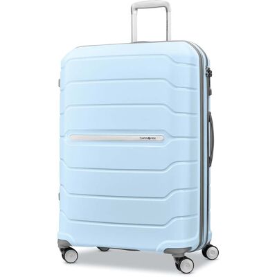 Freeform Large Spinner Blue Luggage from Samsonite Freeform Large Spinner Blue Luggage from Samsonite