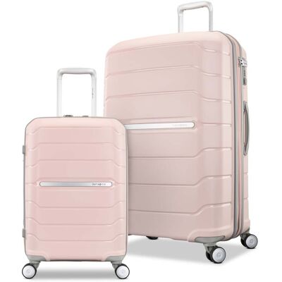 Freeform 2 Piece Set (Co/l) Pink Luggage Set from Samsonite Freeform 2 Piece Set (Co/l) Pink Luggage Set from Samsonite