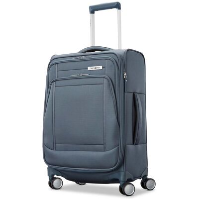 Uplift Softside Carry-On Spinner Blue Luggage from Samsonite Uplift Softside Carry-On Spinner Blue Luggage from Samsonite