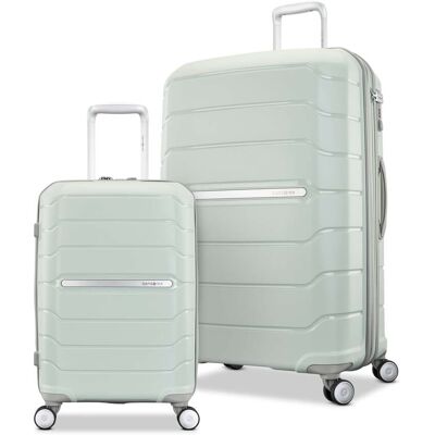 Freeform 2 Piece Set (Co/l) Green Luggage Set from Samsonite Freeform 2 Piece Set (Co/l) Green Luggage Set from Samsonite