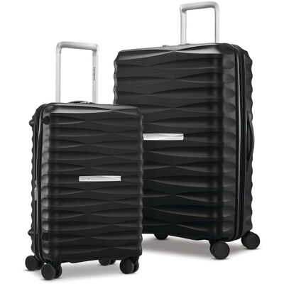 Voltage Dlx 2 Piece Set (Co/m) Black Luggage Set from Samsonite Voltage Dlx 2 Piece Set (Co/m) Black Luggage Set from Samsonite