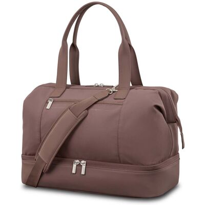 Better Than Basic Weekender Brown Carry-On Luggage from Samsonite Better Than Basic Weekender Brown Carry-On Luggage from Samsonite