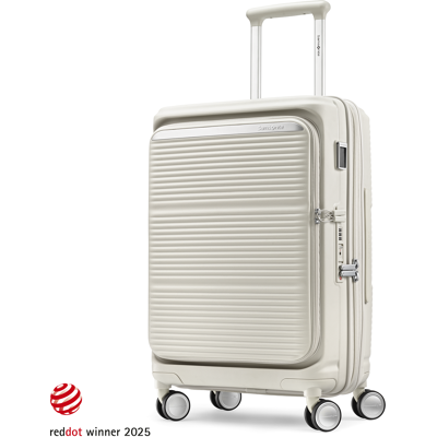 Paralux Spinner Grey Carry-On Luggage from Samsonite Paralux Spinner Grey Carry-On Luggage from Samsonite